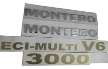 Emblemas Laterales Mitsubishi Montero 3000. 