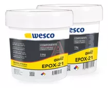 Kit Resina Epoxica 2:1 Dura Quarz De 15 Kg Wesco