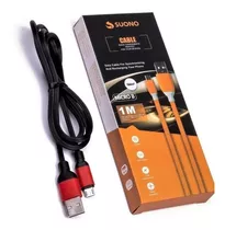 Cable Usb A Micro Usb V8 Carga Rapida Y Datos 1mt. 