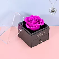 Collar Rosa Y Amor Gif San Valentin 100 Idiomas