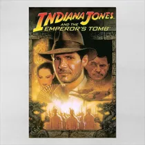 Poster 60x90cm Games Indiana Jones And The Emperor's Tomb  7