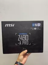 Placa Principal Intel Msi Z490 A Pro Probada, Funcionando