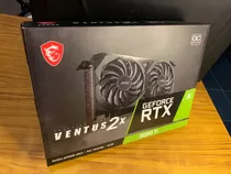 Nvidia Msi Ventus2x Geforce Series Rtx 3060ti Oc Edition 8gb