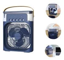 Mini Ar Condicionado Ventilador Umidificador Climatizador Cor Azul-escuro 110v/220v