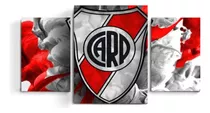 Cuadros Tripticos Escudo River Plate Millonarios Equipo 