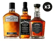 Pack Whisky Jack Daniels 7 - Gentleman - Single Barrel