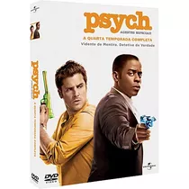 Dvd Box Psych Agentes Especiais 4 Temporada  Original Novo E