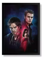 Quadro Decorativo Da Série The Vampire Diaries Arte