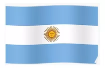 Bandera De Argentina Con Escudo 1.40 X 0.90