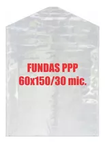 Fundas Polipropileno P/prendas 60x150/30 Mic.- Pack X 50 Un.