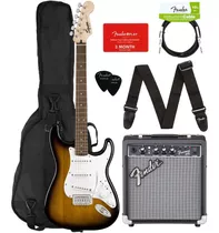 Set De Guitarra Fender Squier Strat Pack Con Amplificador