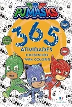 Livro Pj Masks 365 Atividades E Desenhos Para Colorir