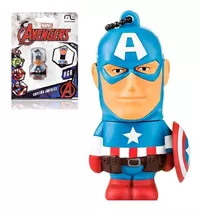 Pendrive Multilaser 8gb Vingadores Capitão América - Pd080