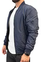 Campera Yd Bomber Nasa Reversible Rompevientos Hombre