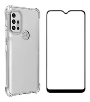 Capinha Case + Brinde Pelicula Vidro 3d 5d 9d Para Moto G10