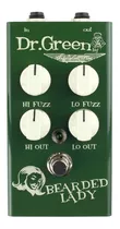 Pedal De Fuzz Dr Green Bearded Lady Color Verde Oscuro