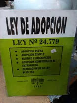 Ley De Adopcion Ley 24799- Bregna 1999