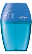 Afilador Maped Shaker Con Cesta C/1 Unidad, Color Azul