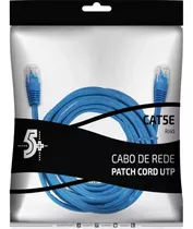 Cabo De Rede Azul Utp Cat5e Pach Cord 30,0m 5+