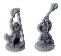 Miniaturas Sorcerers Classes Rpg Dungeons And Dragons Dnd