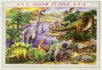 Quebra-cabeça De Dinossauro Jurássico 1000 Peças-1