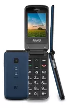 Celular Flip Vita P9020, Azul, Multilaser  Multilaser