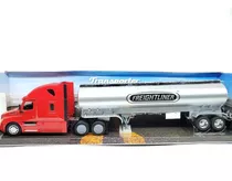 Freightliner Cascadia Con Estanque Welly 1:32 Metal, Full De