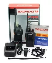 Radio Baofeng Bf-888s Transmisor Portátil Vhf Walkie Talkie