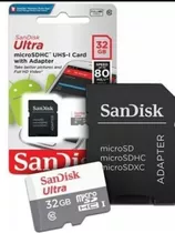 Cartão Memória Sandisk Ultra 32gb 100mb/s Classe 10 Micros