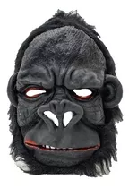 Máscara Chimpanzé Gorila Macaco Animal Fantasia Halloween