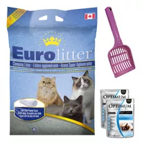 Arena Sanitaria Aglomerante Eurolitter 15kg + Envio!