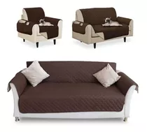 Set Cobertores Reversible Para Muebles 3 + 2 + 1 Cuerpo