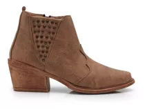 Botas Charritos Texanas Tachas Botineta Moda 2019 Heben Calzados