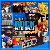 Pen Drive Gravado Musicas Rock Nacional Anos 80 E 90