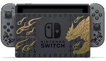 Nintendo Switch 32gb Monster Hunter Rise Deluxe Edition Color  Gris, Negro Y Dorado