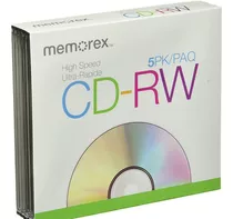 Mini Cd-rw Memorex De 210 Mb, 4 Unidades, Grabables En 4 Unidades