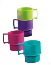 Tupperware Caneca Mini Infantil 40 Ml (4 Peças)