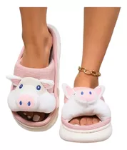 Pantuflas Kawaii Peluche Animada Importada Cinnamo Calentita