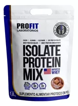 Suplemento Em Pó Profit Laboratórios  Isolate Protein Mix Proteínas Isolate Protein Mix Sabor  Chocolate Ao Leite Em Doypack De 1.8kg