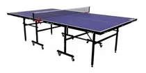 Mesa De Pingpong Plegable C/ruedas Paraexterior + Accesorios