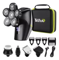 Telfun Afeitadoras De Cabeza 6d Para Hombres Calvos, 5 En 1