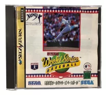 Jogo World Series Baseball Original Sega Saturn Completo