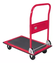 Carro Carga Plataforma Acero 4 Ruedas Plegable 150kgs Pretul