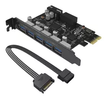 Placa Usb 3.0 5 Portas Pci Express Externas  Computador Nf