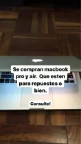 Se Compran Macbook Pro Y Air