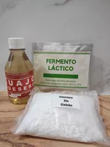 Cuajo 300cc + Calcio + Fermento (100lts) + Receta Sardo+tela