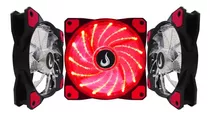 Cooler P/ Pc Rise Mode 120x120x25mm 12v C/led Vermelho