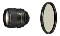 Lente Nikon Af-s Fx Nikkor 105mm F / 1.4e Ed Para Nikon D...