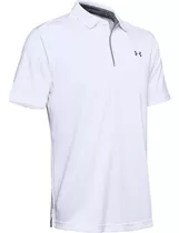 Playera Polo Under Armour Tech Color Blanco Para Hombre