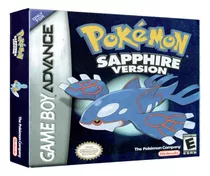 Pokémon Sapphire Gba Juego Físico En Caja Con Protección